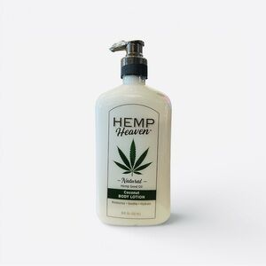 Hemp Heaven Natural Coconut Body Lotion with Pump – 18 fl oz